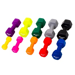 Set neopren bučica 1 / 2 / 3 / 4 / 5 / 6 / 7 / 8 / 9 / 10 kg (10 kom)