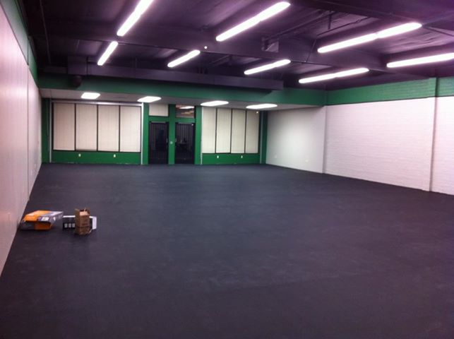 Gumena podna obloga u roli 1 m x 10 m x 5 mm (10% zeleni epdm)