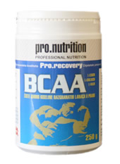 BCAA polvere 250 g – amminoacidi a catena ramificata